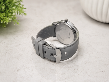 Silver Elegance Skeleton Watch